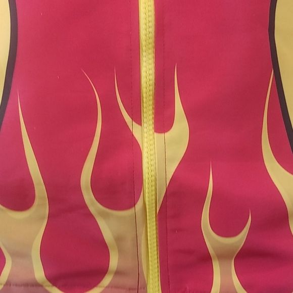 Lacrosse Custom Jacket Youth Large Devils Flames - Picture 4 of 8